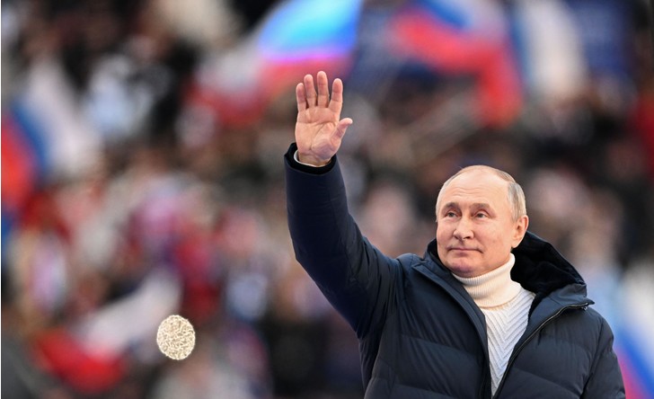 Путин в 2021 году заработал 10,2 млн рублей