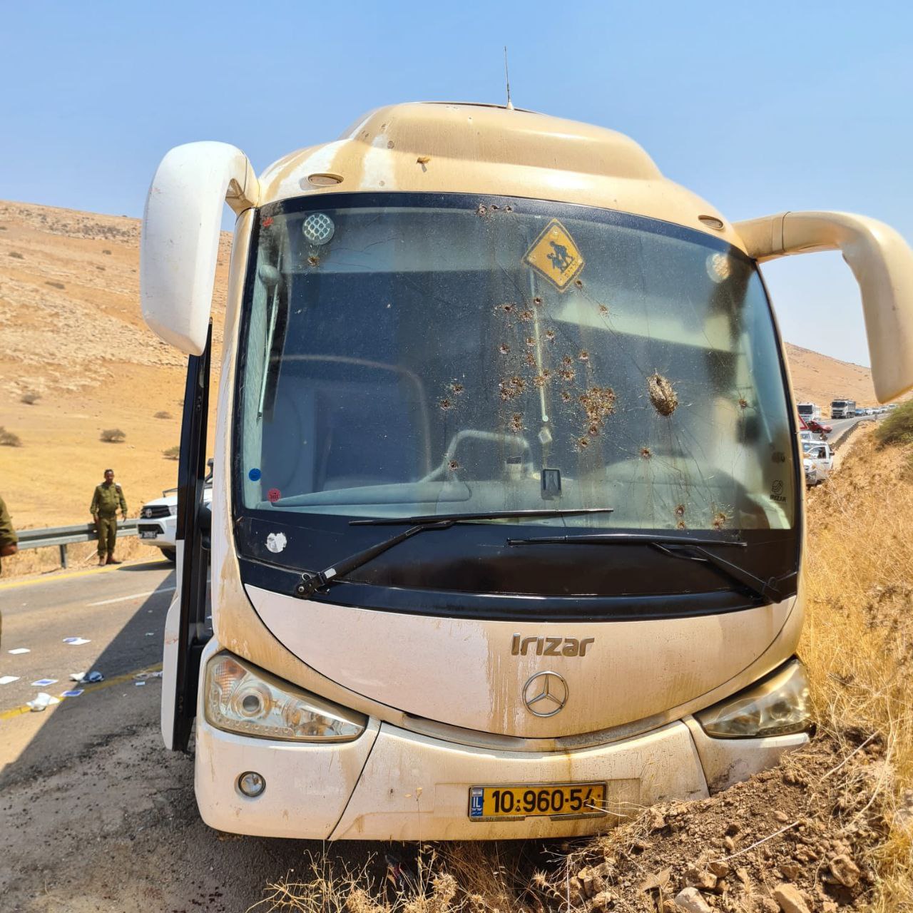 ЦАХАЛ: автобус в Самарии перевозил солдат, ранены 7 человек