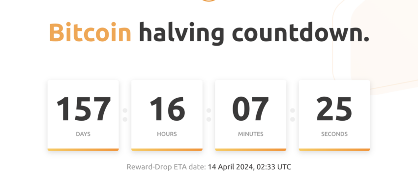 Bitcoin Halving Countdown