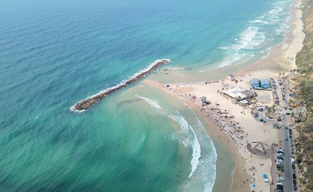 חוף סירונית נתניה (צילום: shutterstock)